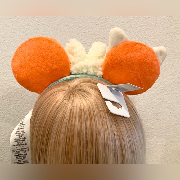 Disney Parks Turning Real Red Mei Panda Power Plush Ear Headband Adults ~New~ - Picture 2 of 11